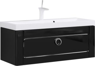 Тумба под раковину Aqwella Инфинити 100 Inf.01.10/001/BLK